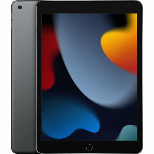 Apple - iPad 9 (2021) - 64 Go - Wi-Fi - Gris Sidéral Apple - Black Friday Tablette tactile