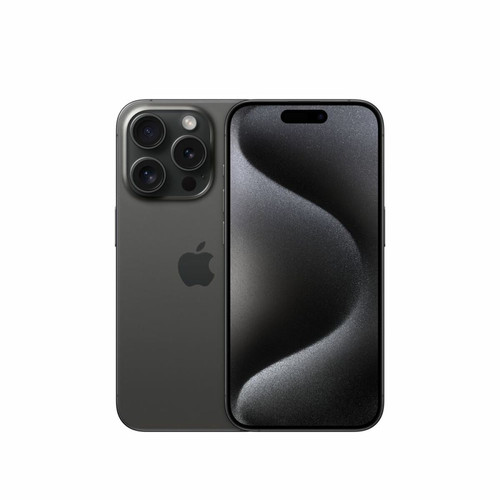 Apple - iPhone 15 Pro - 5G - 8/128 Go - Noir Titanium Apple - iPhone 15 Smartphone