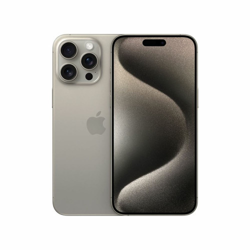Apple - iPhone 15 Pro Max - 5G - 8/256 Go - Natural Titanium Apple - Téléphonie