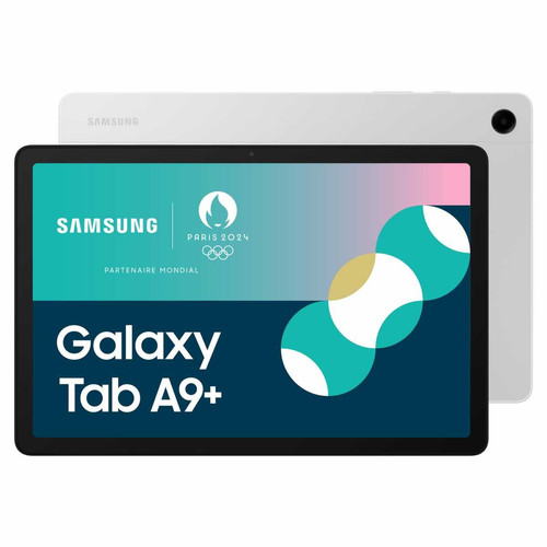 Tablette Android Samsung Galaxy Tab A9+ - 4/64Go - WiFi - Silver