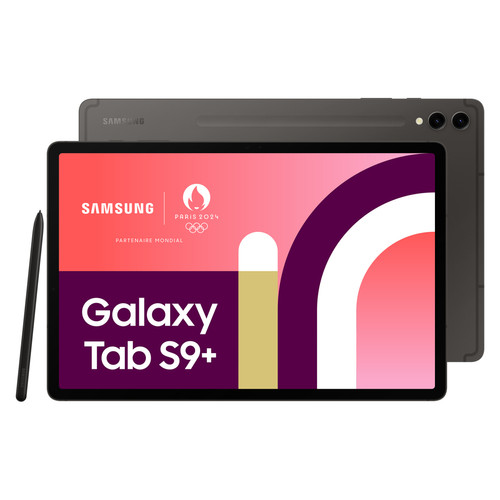 Tablette Android Samsung Galaxy Tab S9+ - 12/512Go - WiFi - Anthracite