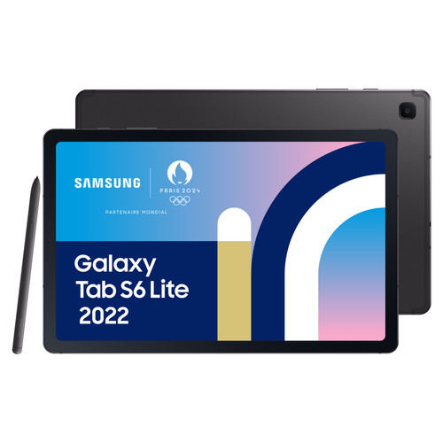 Samsung - Galaxy Tab S6 Lite - 64 Go - Wifi + 4G - Oxford Gray Samsung - Tablette Android Sans clavier