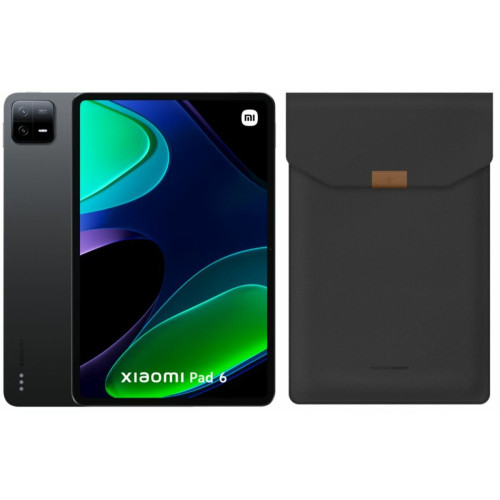 XIAOMI - Xiaomi Pad 6 + Etui - 6/128 Go - WiFi - Noir XIAOMI - Xiaomi Fan Festival