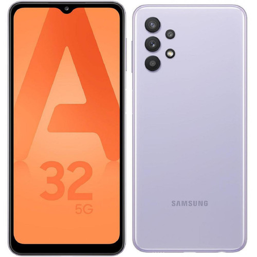 Samsung - Galaxy A32 5G 128 Go Lavande Samsung - Samsung Galaxy A32 Smartphone Android