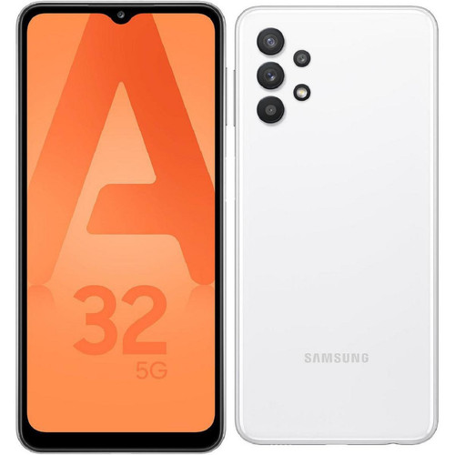 Samsung - Galaxy A32 5G 128 Go Blanc Samsung - Samsung Galaxy A32 Smartphone Android