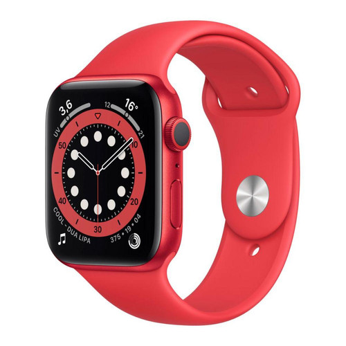 Apple - Watch Series 6 - GPS - 44 - Alu Rouge / Bracelet Sport PRODUCT RED Apple - Apple Watch Gps