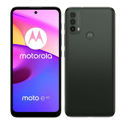 Motorola - MOTOROLA E40 64GB Noir Motorola - Bonnes affaires Smartphone à moins de 100 euros