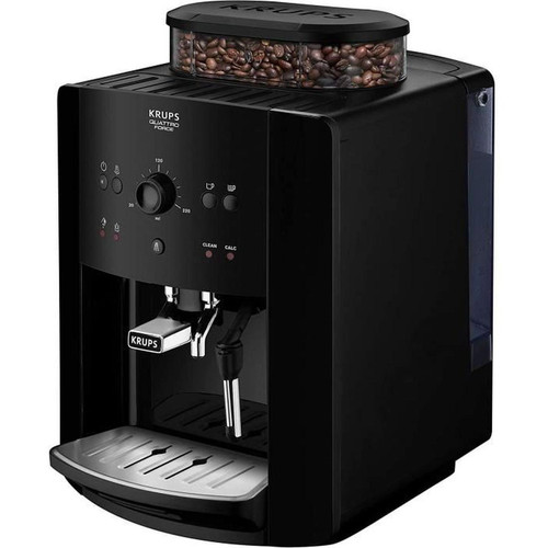 Expresso - Cafetière Krups Machine à expresso avec broyeur Krups EA811010,1450 W, Noir