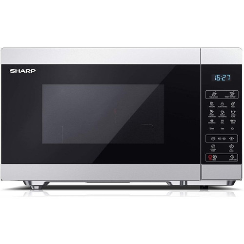 Sharp - Micro-ondes & Grill 28L 900W- 8 programmes -Gris Sharp - Four micro-ondes Sharp
