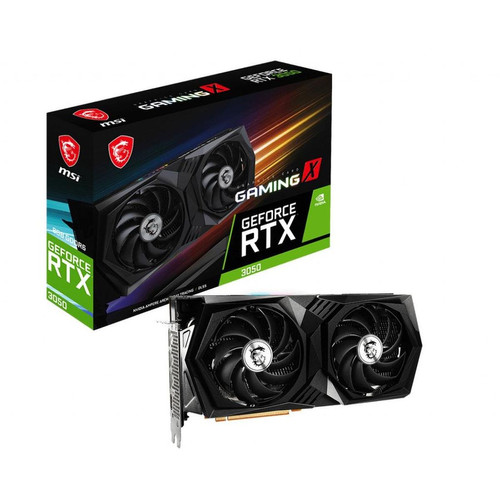 Msi - MSI GeForce RTX 3050 GAMING X 8G Msi - MSI Cartes Graphiques Carte Graphique