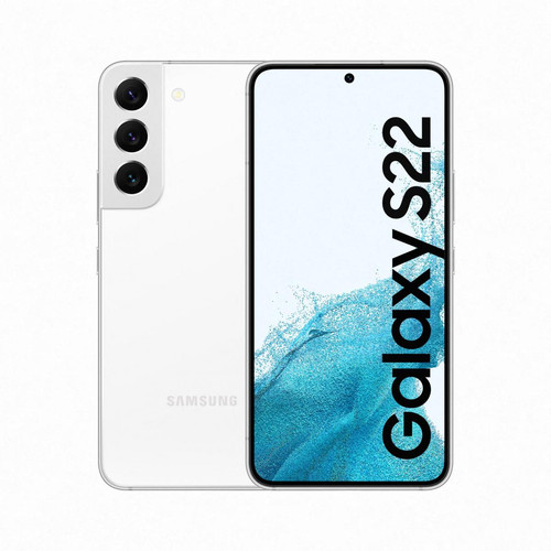 Samsung - SAMSUNG GALAXY S22 - 256Go - Blanc  Samsung - Samsung Galaxy S Téléphonie