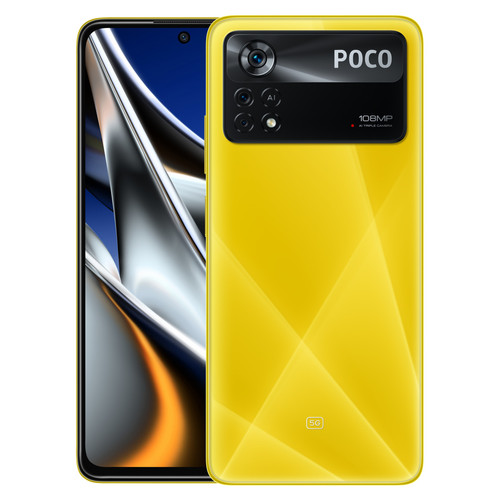 Smartphone Android Poco X4 Pro - 256 Go - Jaune