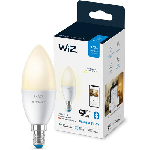 Wiz - Ampoule connectée E14 - Blanc chaud variable Wiz - Wiz