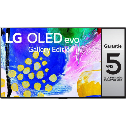 LG - TV OLED 55" 139 cm - OLED55G2 - Gallery Edition - 2022 LG - TV 50'' à 55''