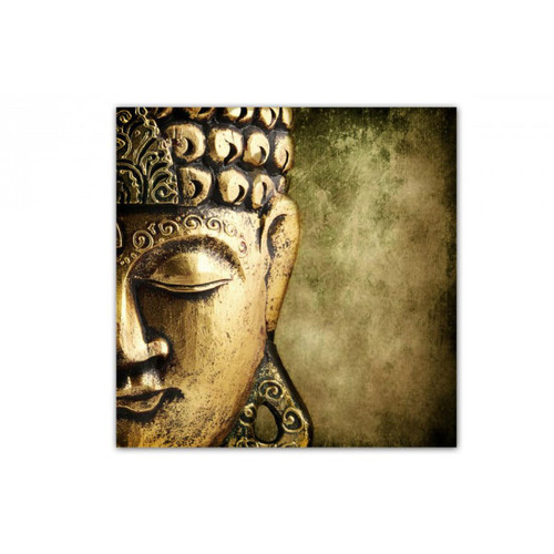 DECLIKTABLEAU - Tableau Zen Bouddha d'Or 50X50 cm DECLIKTABLEAU - Tableaux Zen Tableaux, peintures