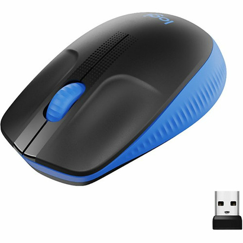 Logitech - Logitech LOGI M190 Full-size wireless mouse BLUE M190 Full-size wireless mouse Logitech  - Souris Gaming