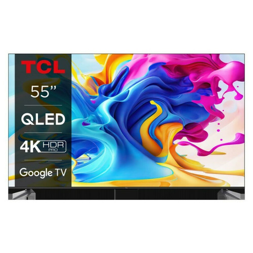 TCL - TV QLED 4K 55" 139 cm - TCL55C649 2023 TCL - Nos TV à petit prix pour voir les choses en grand - notre sélection de TV à moins de 900€
