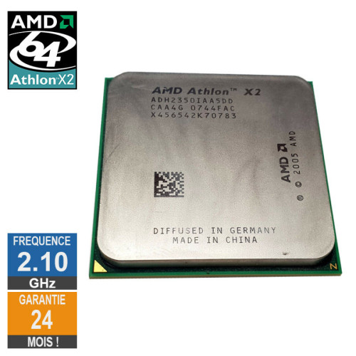 Processeur AMD Amd Processeur AMD Athlon 64 X2 BE-2350 2.10GHz ADH2350IAA5DD AM2 0.512Mo