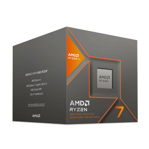 Amd - Ryzen 7 8700G Wraith Spire (4.2 GHz / 5.1 GHz) Amd - Processeur 4.2