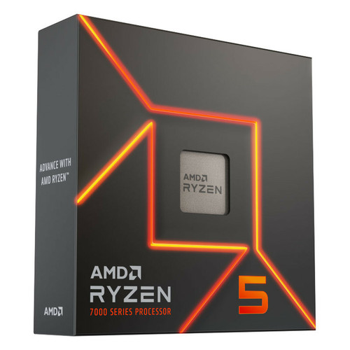 Amd - AMD Ryzen 5 7600X (4.7 GHz / 5.3 GHz) Amd - Processeur Amd ryzen 5