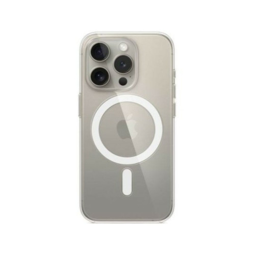 Apple - Coque iPhone Coque transparente avec MagSafe iPhone 15 Pro Max Apple - Chargeur iPhone Accessoires et consommables