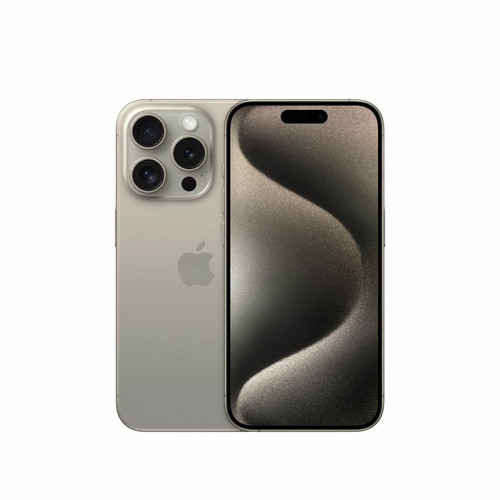 Apple - iPhone 15 Pro - 5G - 8/256 Go - Natural Titanium Apple  - Smartphone reconditionné