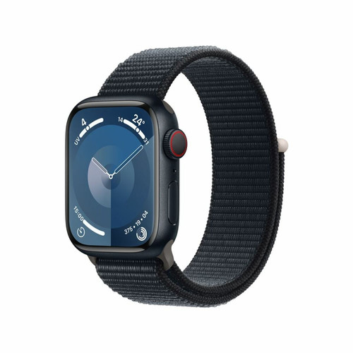 Apple - Apple Watch Series 9 GPS 41 mm Boîtier en aluminium minuit avec boucle Sport minuit Apple - French Days Apple