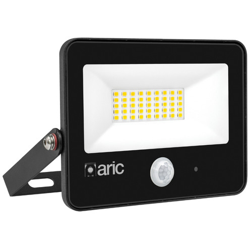 Projecteurs LED Aric projecteur à led - aric wink 2 - 30w - 3000k - noir - sensor - aric 51302
