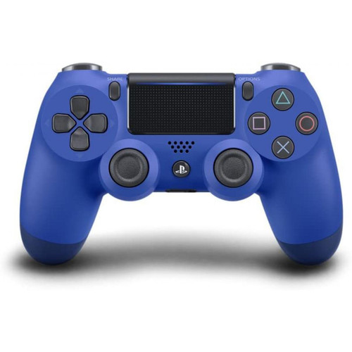 Manette retrogaming Chrono Sony Manette PlayStation 4 officielle, DUALSHOCK 4, Sans fil, Batterie rechargeable, Bluetooth-Bleue