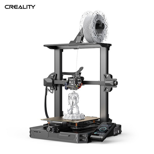 Creality3D - Imprimante 3D de bureau Creality 3D Ender-3 S1 Pro, taille d'impression 220*220*270 mm, buse haute température 300°C, extrudeuse proximale Elf à double engrenage, écran tactile 4,3" 220-240V Creality3D - Imprimante 3D Creality3D