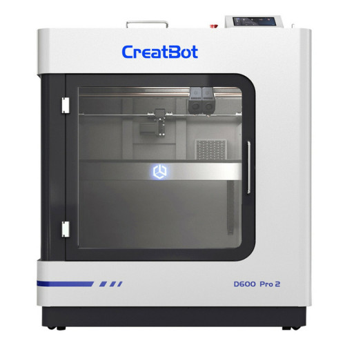 CreatBot - Imprimante 3D CreatBot D600 Pro 2, mise à niveau automatique, contrôle de la caméra, double extrudeuses à montée automatique, 600 x 600 x 600 mm CreatBot  - Imprimante 3D
