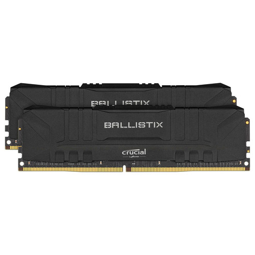 RAM PC Crucial Ballistix Black 32 Go (2 x 16 Go) DDR4 3200 MHz CL16