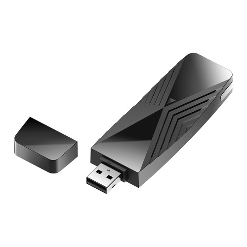 D-Link - D-Link DWA‑X1850 Adaptateur USB Wi-Fi 6 AX1800 D-Link  - Webcam