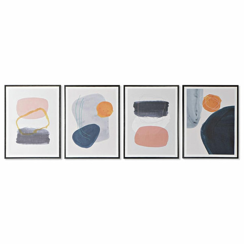 Tableaux, peintures DKD Home Decor Cadre DKD Home Decor S3018014 Abstrait Moderne (45 x 2,5 x 60 cm) (4 Unités)
