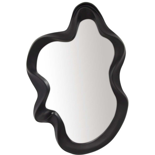 Miroirs Drimmer Miroir vague en polyéthylène Optik noir.