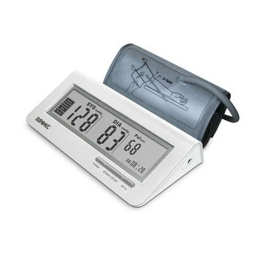 Duronic - BPM400 Tensiomètre électronique pour bras avec brassard ajustable 22-42 cm - Mesure automatique de la tension artérielle - Certifié Médicalement - Large écran LCD Duronic  - Tensiomètre connecté