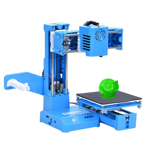 Imprimante 3D Easythreed EasyThreed Imprimante 3D pour enfants,mini imprimante de bureau, taille d'impression 100 x 100 x 100 mm,opération en un clic, Installation facile, Noir, 100 ~ 240 V