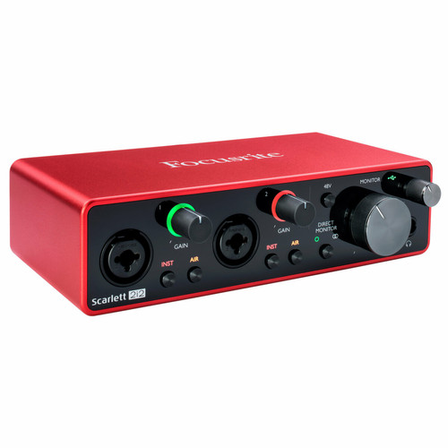 Interfaces audio Focusrite Scarlett 2i2 G3 Focusrite