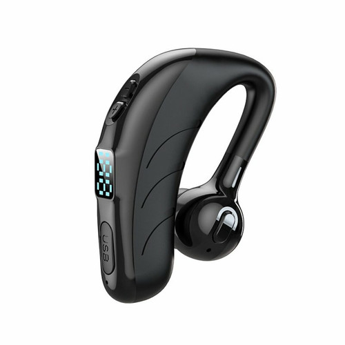 Ecouteurs intra-auriculaires Generic P13 Business Casque Sans Fil Led Affichage Numérique Hifi Subwoofer Sports Bluetooth Écouteur Noir