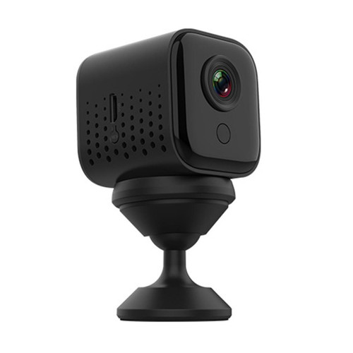 Caméra d'action Generic Caméra sans fil WiFi, petite caméra de sécurité domestique HD 1080p, vision nocturne, détection de mouvement, petite caméra rechargeable pour intérieur extérieur