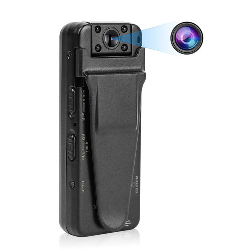 Generic - Mini caméra corporelle portable, petit caméscope portable 1080p avec vision nocturne/détection de mouvement, micro caméra de surveillance de sécurité pour intérieur et extérieur Generic - Caméras Generic