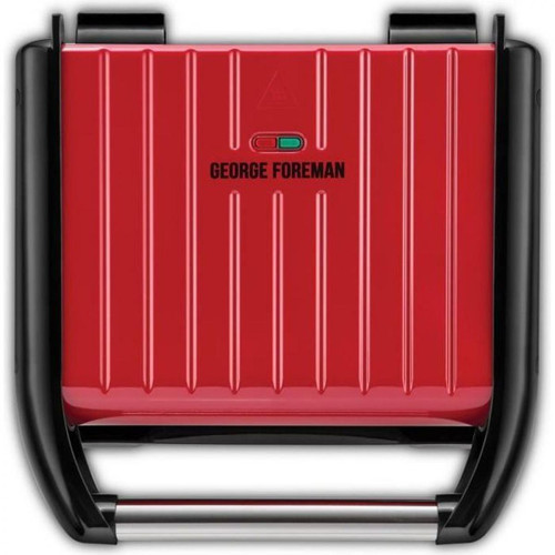 George Foreman - George Foreman 25040-56 Grill Barbecue Electrique 1650W Familial, Viande, Panini, Sandwich, Revetement Antiadhésif - Rouge George Foreman - Grill panini Pierrade, grill