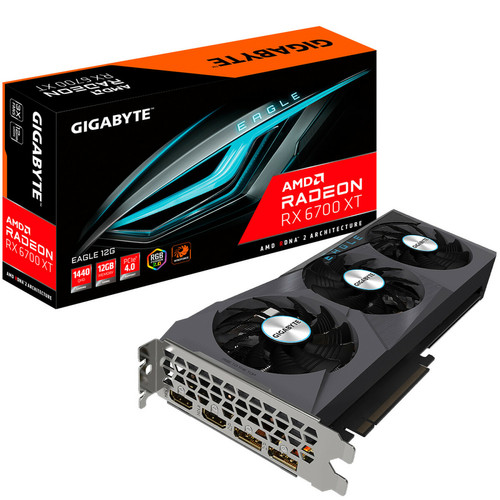 Gigabyte - Radeon RX 6700 XT EAGLE 12Go Gigabyte - Profitez de la livraison offerte sur les composants vendus et expédiés par Rue du Commerce