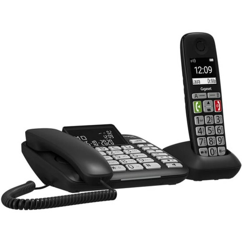 Gigaset - Téléphone filaire avec répondeur sans fil - GIGADL780PLUS - GIGASET Gigaset  - Téléphone fixe sans fil