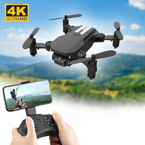 Drone connecté Inconnu MINI DRONE 4K : Aéronef Miniature avec Camera Grand Angle et Commande WiFi via Smartphone