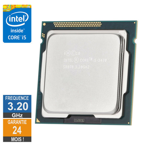 Processeur INTEL Intel Processeur Intel Core I5-3470 3.20GHz SR0T8 FCLGA1155 6Mo
