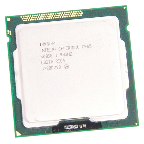 Intel - Processeur CPU Intel Celeron Dual Core G465 SR0S8 FC-LGA1155 1.90Ghz 1.5Mo 5GT/s Intel  - Processeur reconditionné