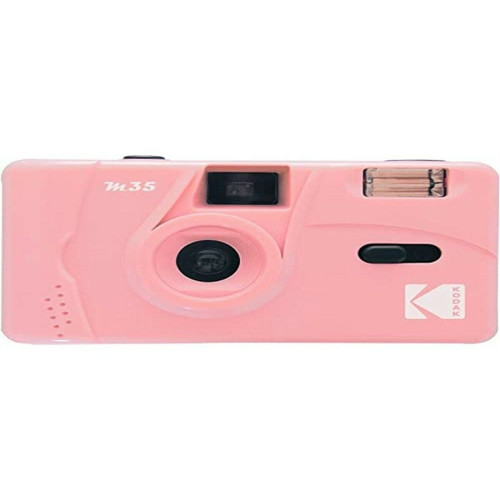 Kodak - KODAK M35 - Appareil Photo Rechargeable 35mm, Objectif Grand Angle Fixe, Viseur optique , Flash Intégré, Pile AAA- RECONDITIONNE - Candy Pink Kodak - Seconde Vie Hifi