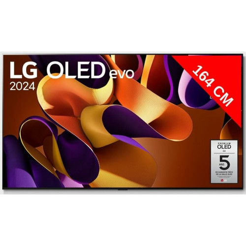 LG - TV OLED 4K 164 cm OLED65G4 2024 evo LG - TV 56'' à 65'' Smart tv