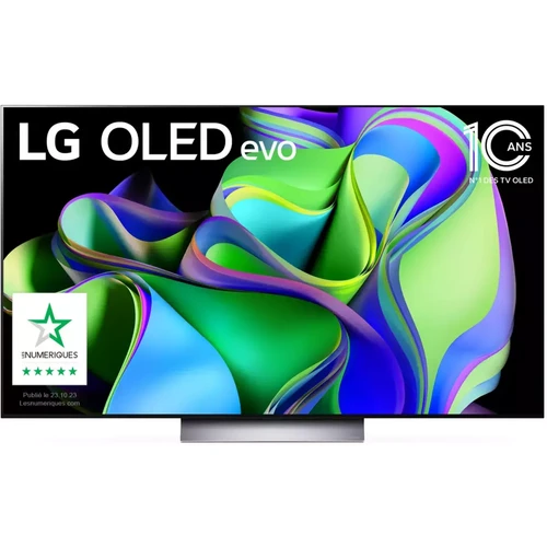LG - TV OLED 4K 55" 139 cm - OLED55C3 evo C3 - 2023 LG  - Seconde Vie Eclairage de soirée
